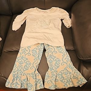 EUC Mustard Pie outfit set Size 4t